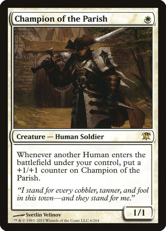 Champion of the Parish [Innistrad] [Foil]