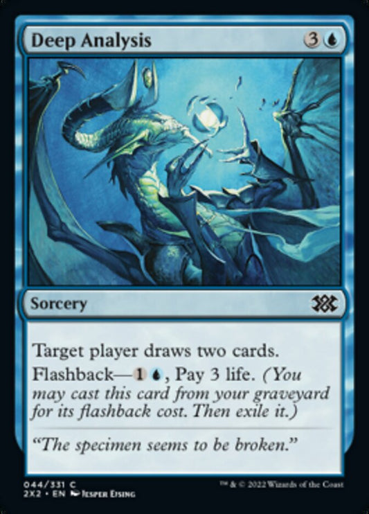 Deep Analysis [Double Masters 2022] [Foil]