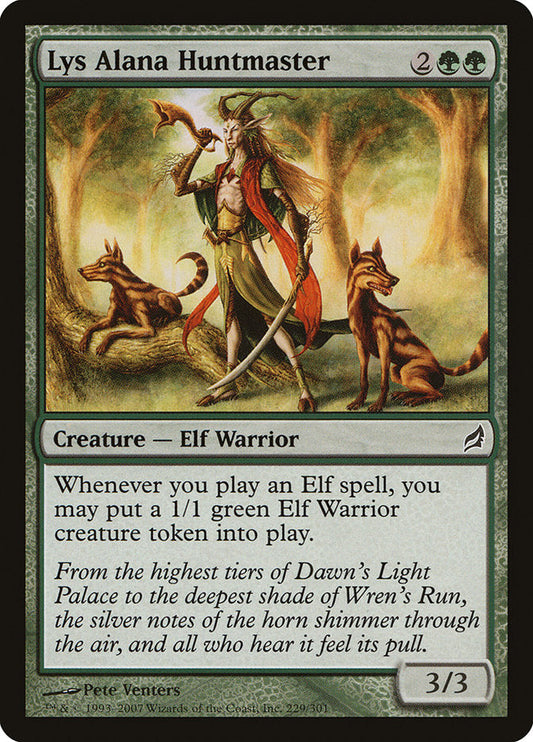 Lys Alana Huntmaster [Lorwyn] [Foil]