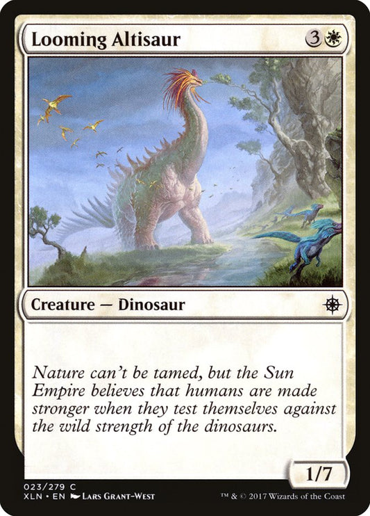 Looming Altisaur [Ixalan] [Foil]