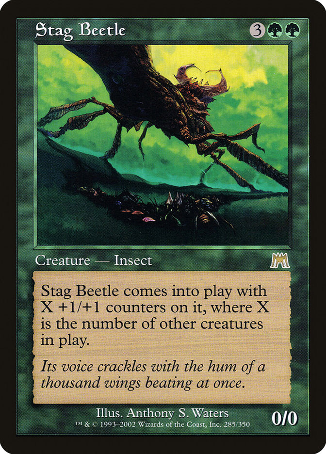 Stag Beetle [Onslaught] [Foil]