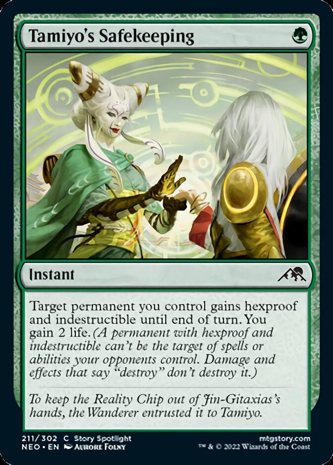 Tamiyo's Safekeeping [Kamigawa: Neon Dynasty] [Foil]