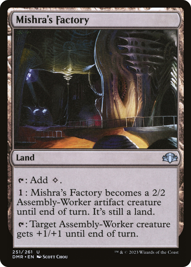Mishra's Factory [Dominaria Remastered] [Foil]
