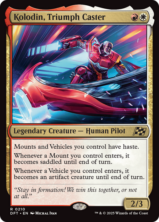 Kolodin, Triumph Caster [Aetherdrift] [Foil]