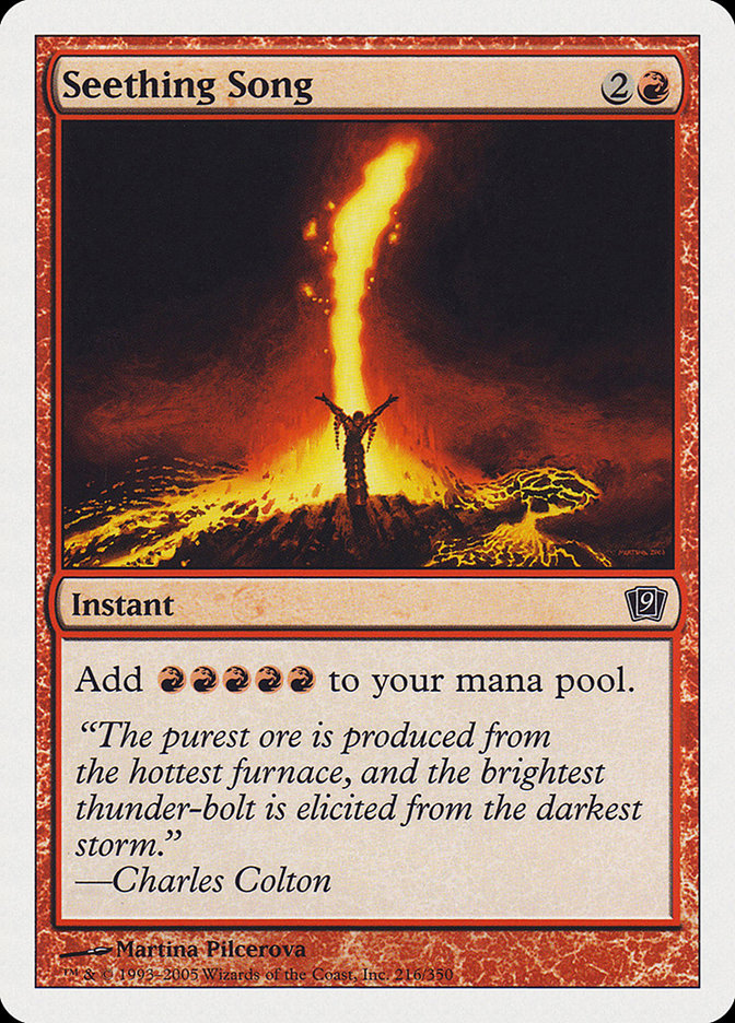 Seething Song [Ninth Edition] [Foil]