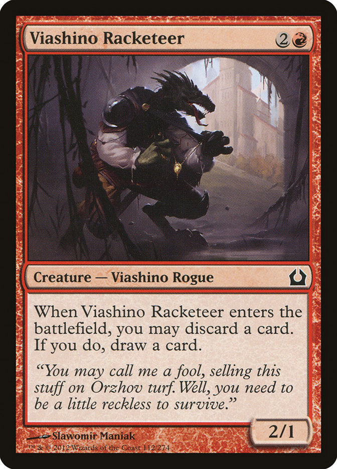 Viashino Racketeer [Return to Ravnica] [Foil]