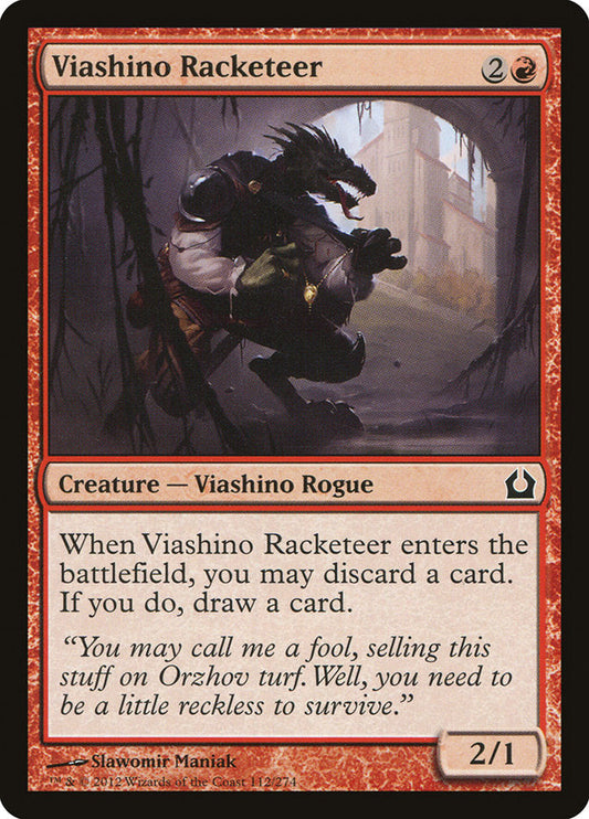 Viashino Racketeer [Return to Ravnica] [Foil]