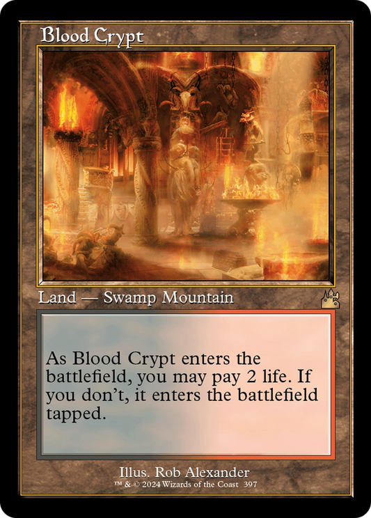 Blood Crypt (Retro) [Ravnica Remastered] [Foil]
