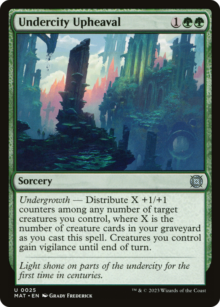 Undercity Upheaval [March of the Machine: The Aftermath] [Foil]