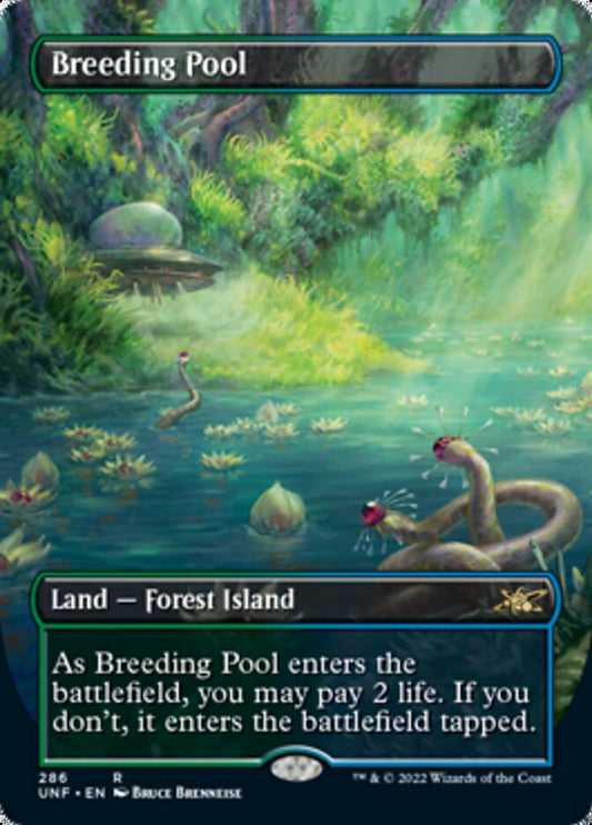 Breeding Pool (Borderless) [Unfinity] [Foil]