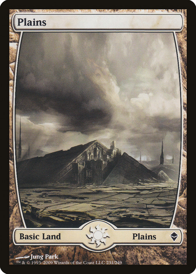 Plains (231) [Zendikar] [Foil]