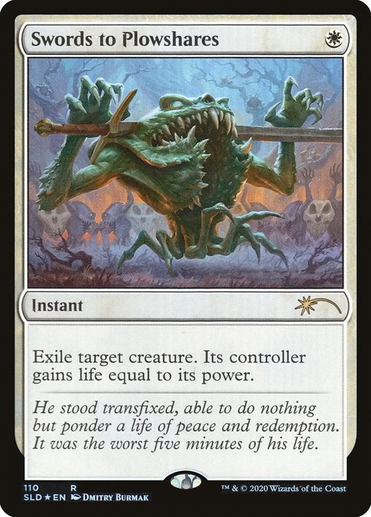 Swords to Plowshares (110) [Secret Lair Drop Series] [Foil]