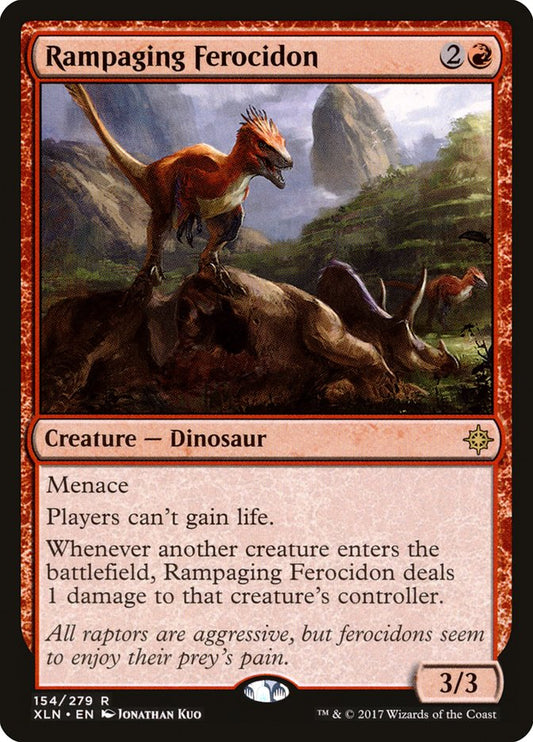Rampaging Ferocidon [Ixalan] [Foil]