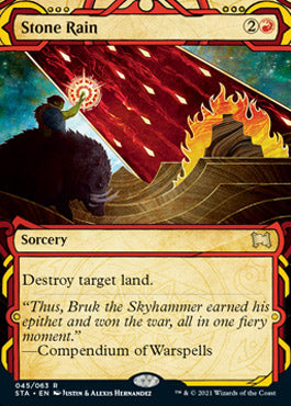 Stone Rain [Strixhaven: School of Mages Mystical Archive] [Foil]