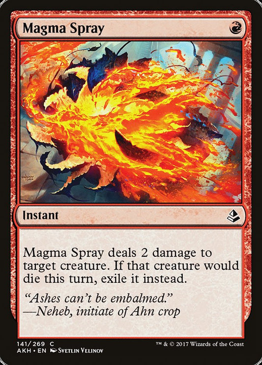 Magma Spray [Amonkhet] [Foil]
