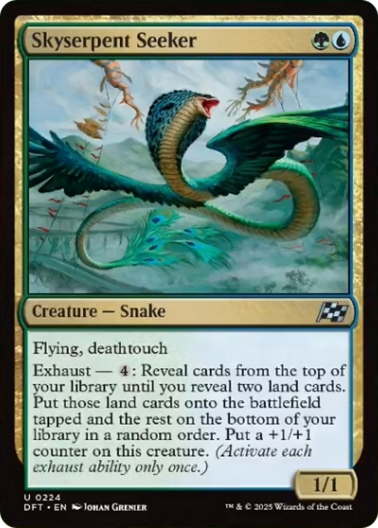 Skyserpent Seeker [Aetherdrift] [Foil]