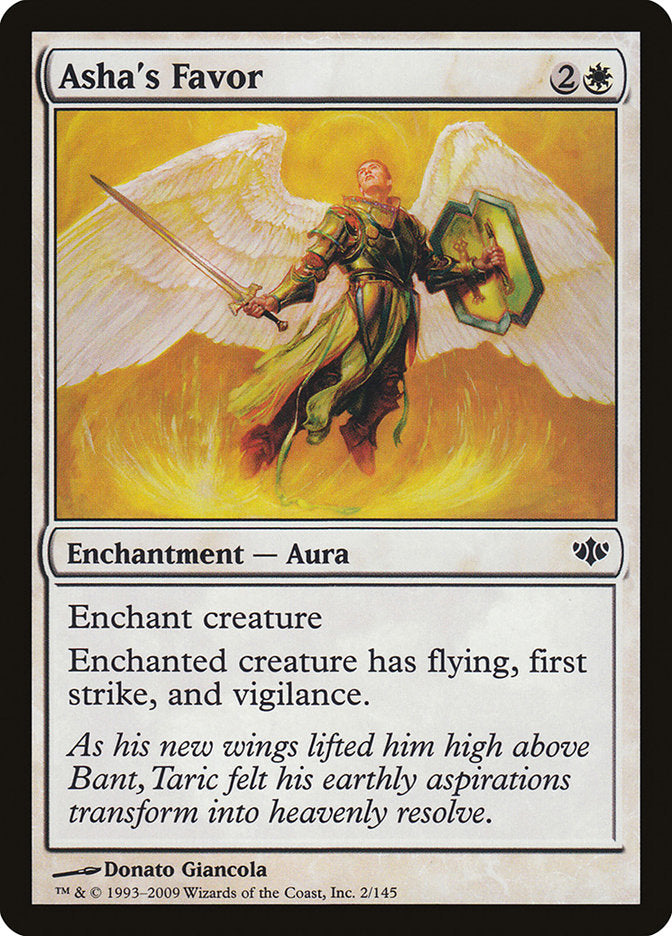 Asha's Favor [Conflux] [Foil]
