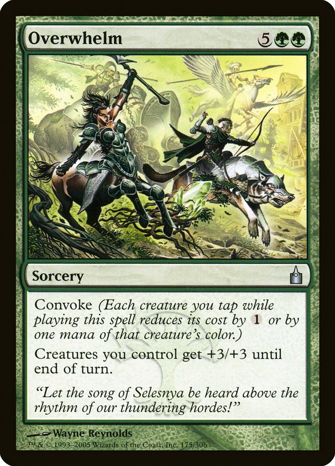 Overwhelm [Ravnica: City of Guilds] [Foil]