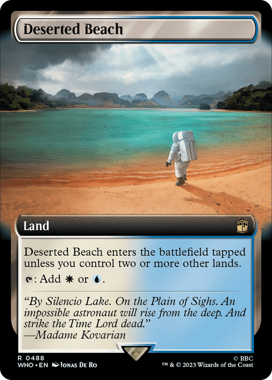 Deserted Beach (Extended Art) [Doctor Who] [Foil]