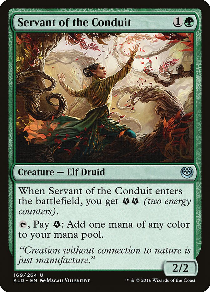 Servant of the Conduit [Kaladesh] [Foil]