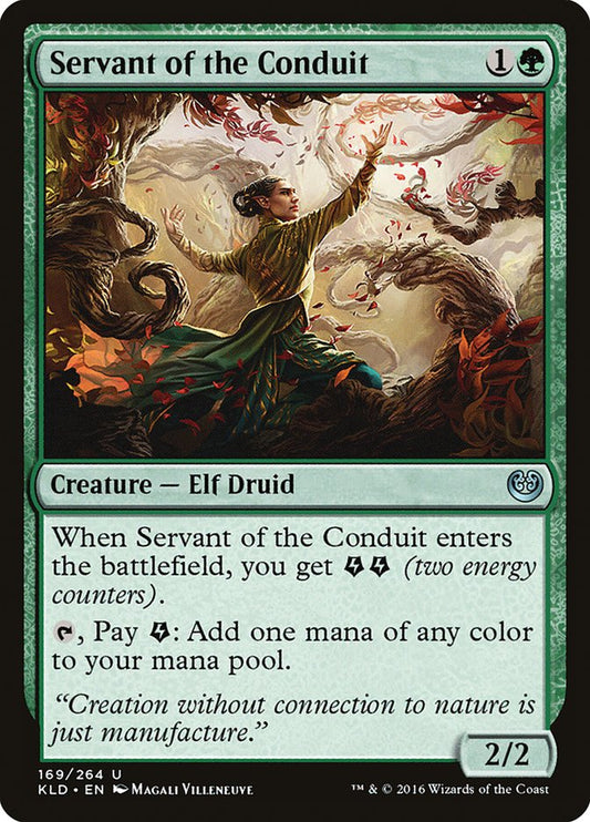 Servant of the Conduit [Kaladesh] [Foil]