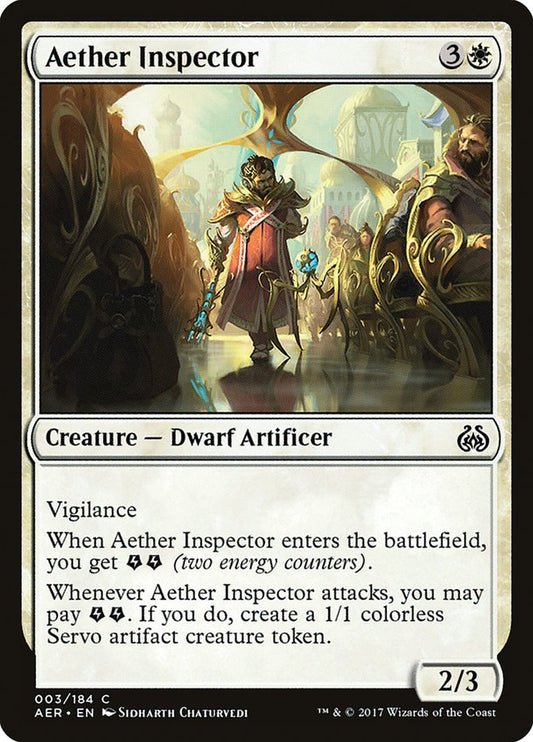 Aether Inspector [Aether Revolt] [Foil]