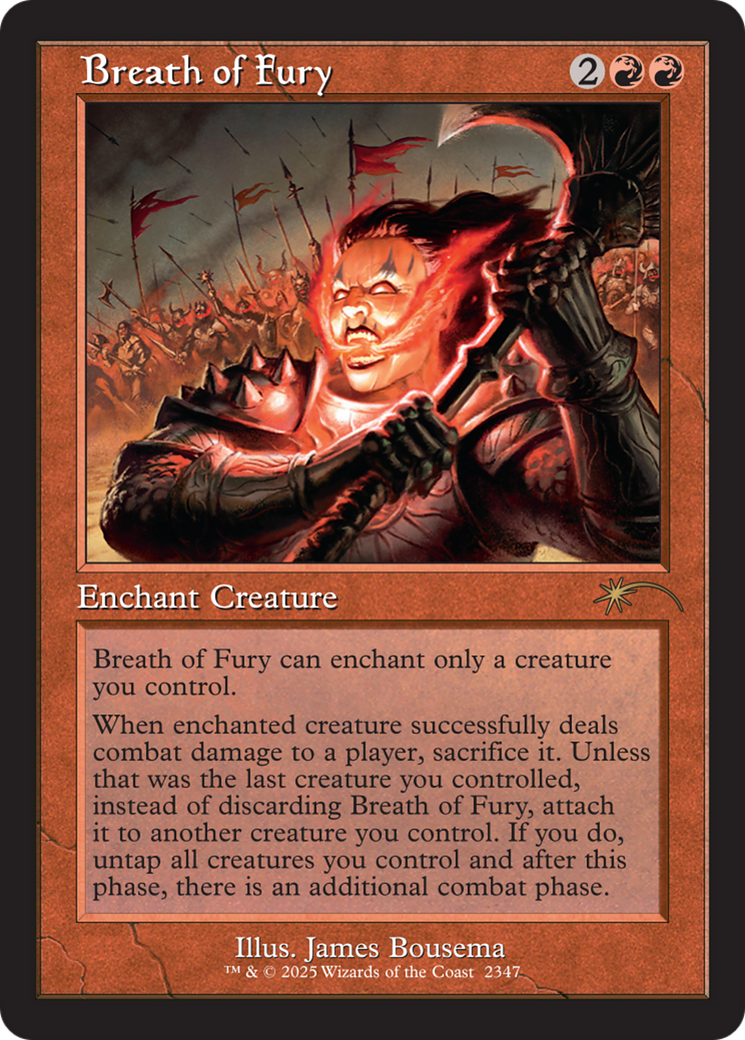 Breath of Fury [Secret Lair Drop Series] [Foil]