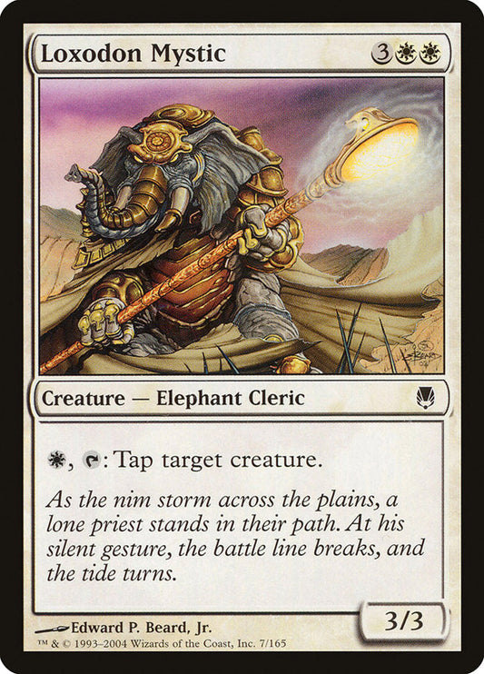 Loxodon Mystic [Darksteel] [Foil]