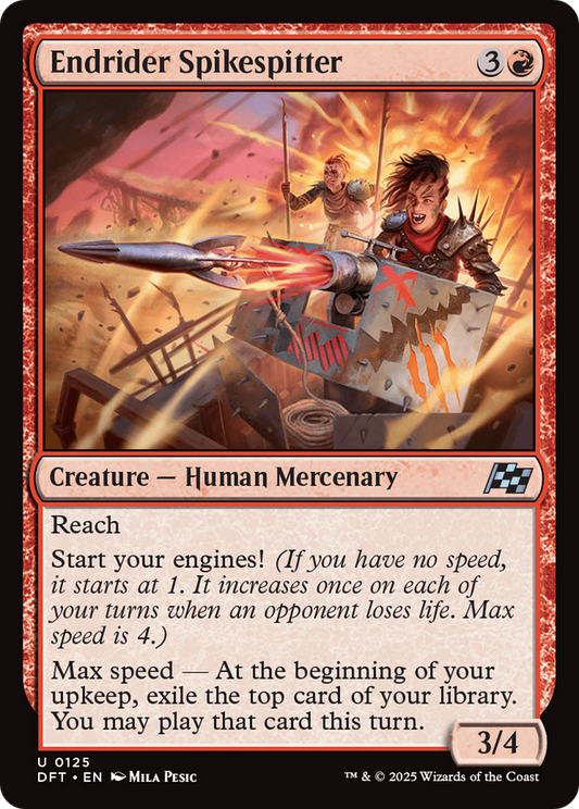 Endrider Spikespitter [Aetherdrift] [Foil]