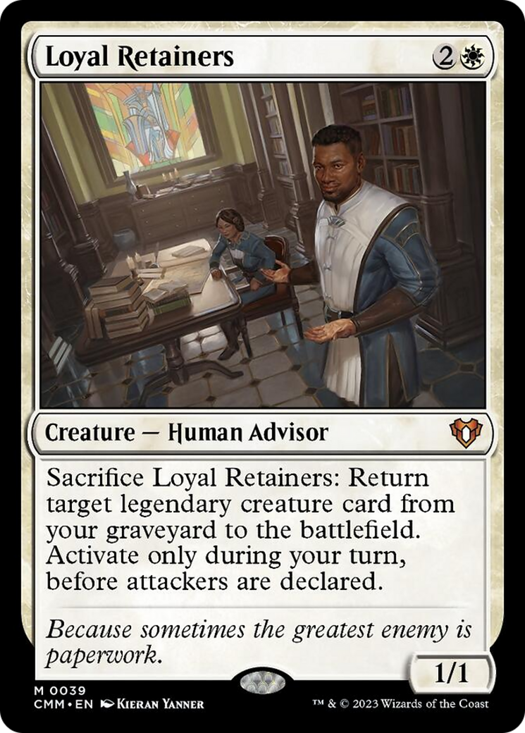 Loyal Retainers [Commander Masters] [Foil]