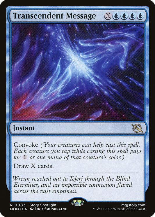 Transcendent Message [March of the Machine] [Foil]