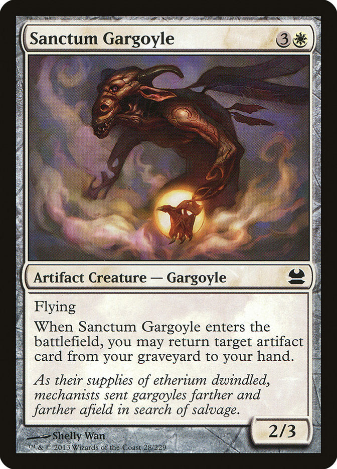 Sanctum Gargoyle [Modern Masters] [Foil]
