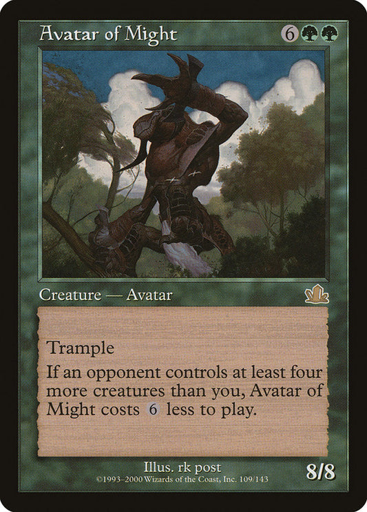 Avatar of Might [Prophecy] [Foil]