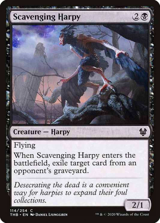 Scavenging Harpy [Theros Beyond Death] [Foil]
