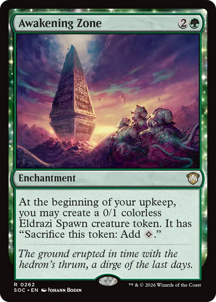 Awakening Zone [Secrets of Strixhaven Commander] [Foil]