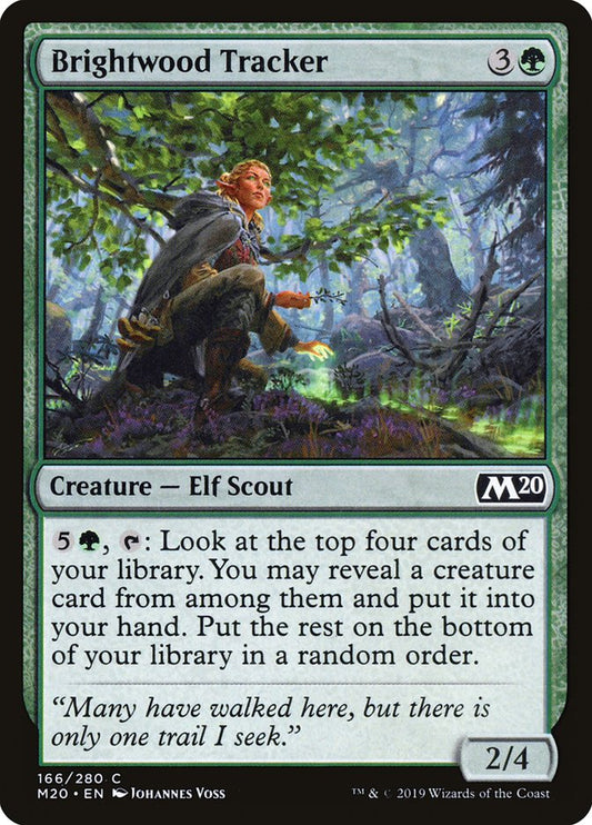 Brightwood Tracker [Core Set 2020] [Foil]