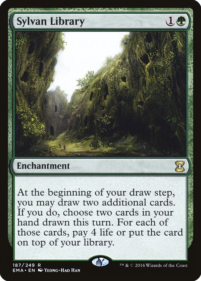 Sylvan Library [Eternal Masters] [Foil]