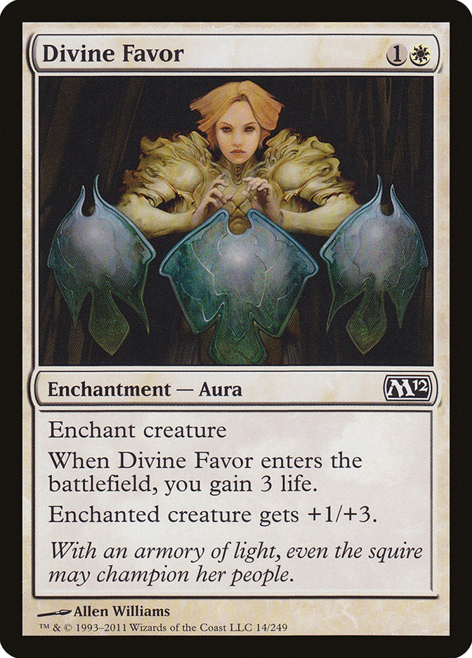 Divine Favor [Core Set 2012] [Foil]