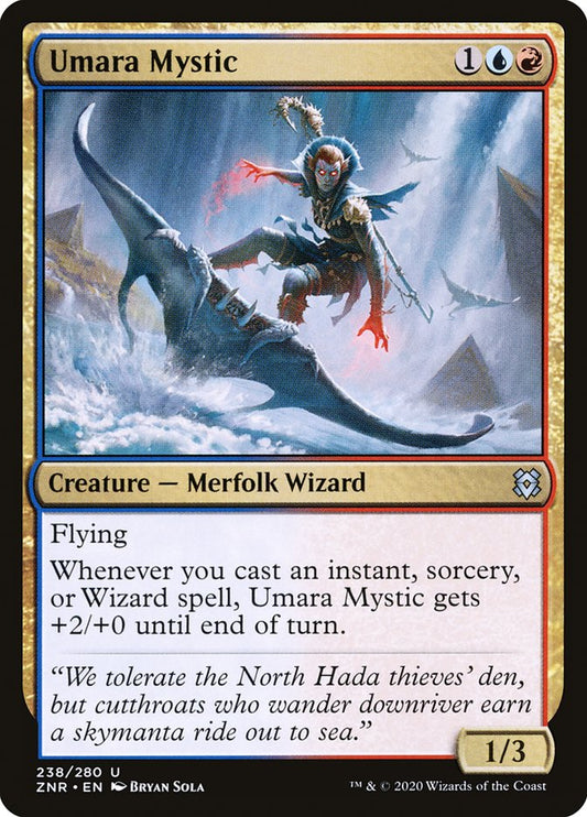 Umara Mystic [Zendikar Rising] [Foil]