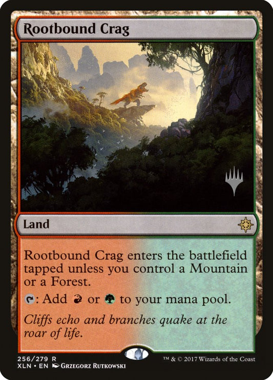 Rootbound Crag (Promo Pack) [Ixalan Promos] [Foil]