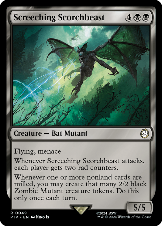 Screeching Scorchbeast [Fallout] [Foil]