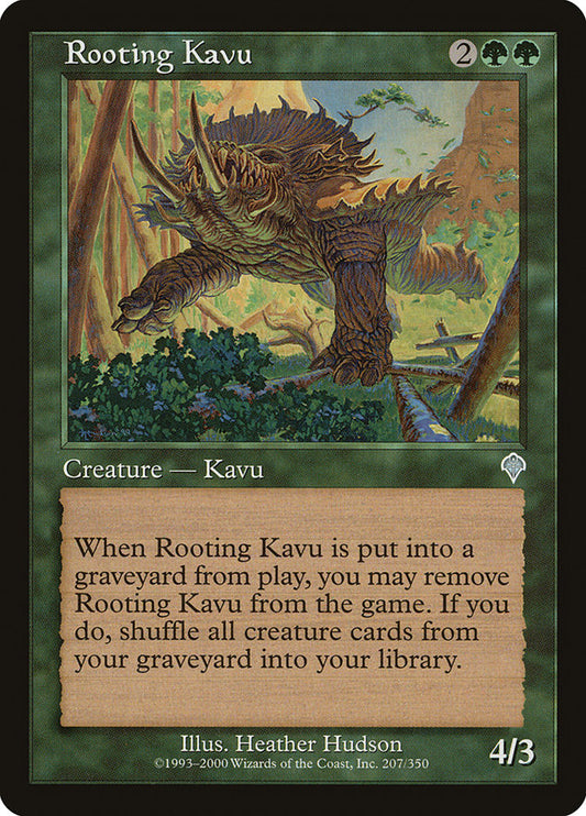 Rooting Kavu [Invasion] [Foil]