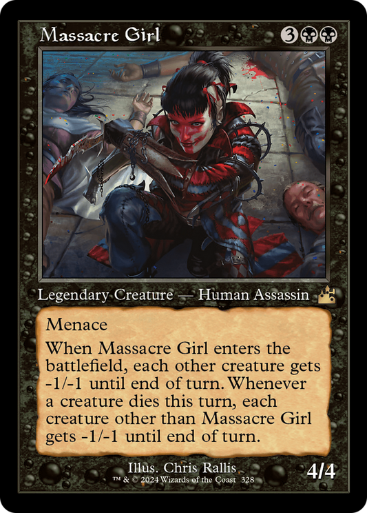 Massacre Girl (Retro) [Ravnica Remastered] [Foil]