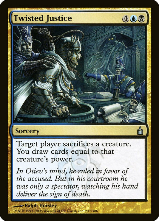 Twisted Justice [Ravnica: City of Guilds] [Foil]