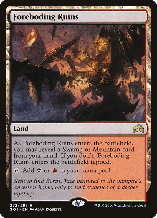 Foreboding Ruins [Shadows over Innistrad] [Foil]
