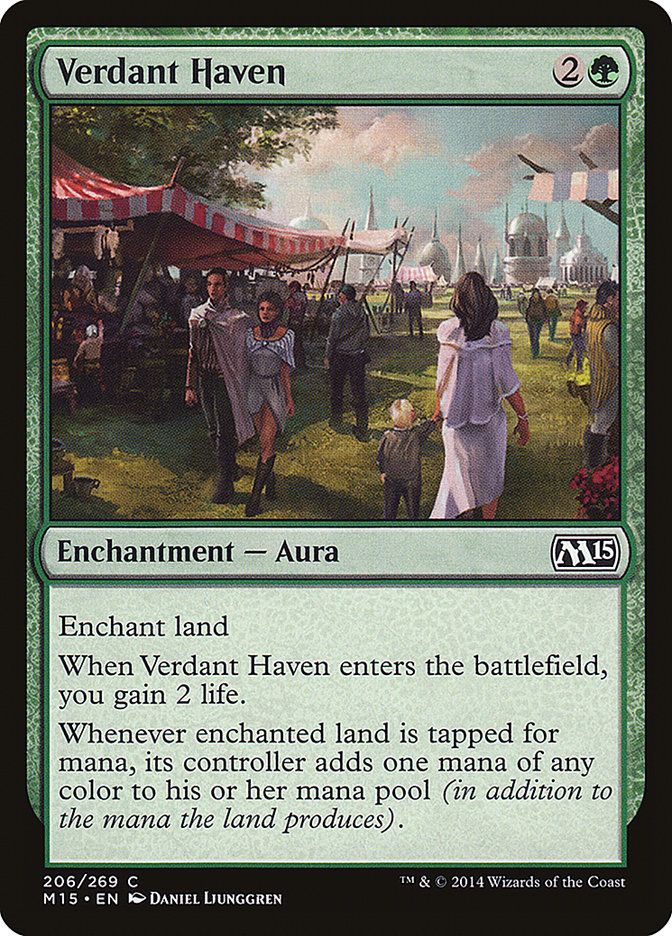 Verdant Haven [Core Set 2015] [Foil]