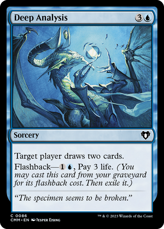 Deep Analysis [Commander Masters] [Foil]