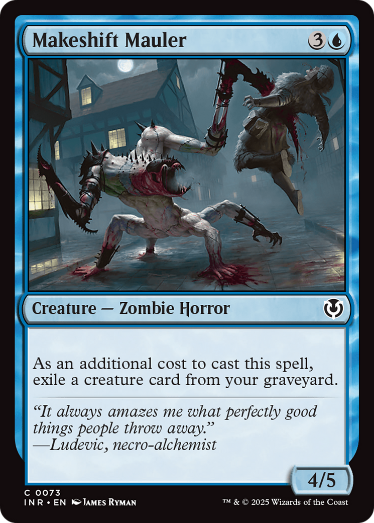 Makeshift Mauler [Innistrad Remastered] [Foil]