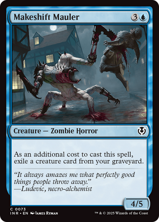 Makeshift Mauler [Innistrad Remastered] [Foil]
