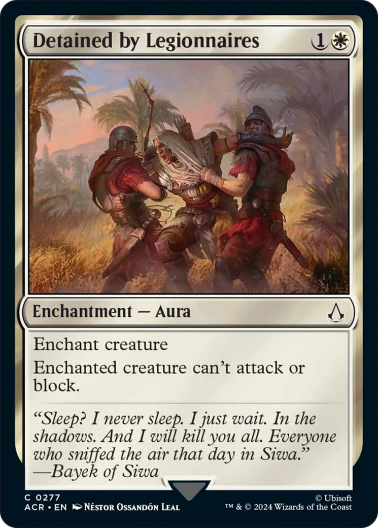 Detained by Legionnaires [Assassin's Creed] [Foil]